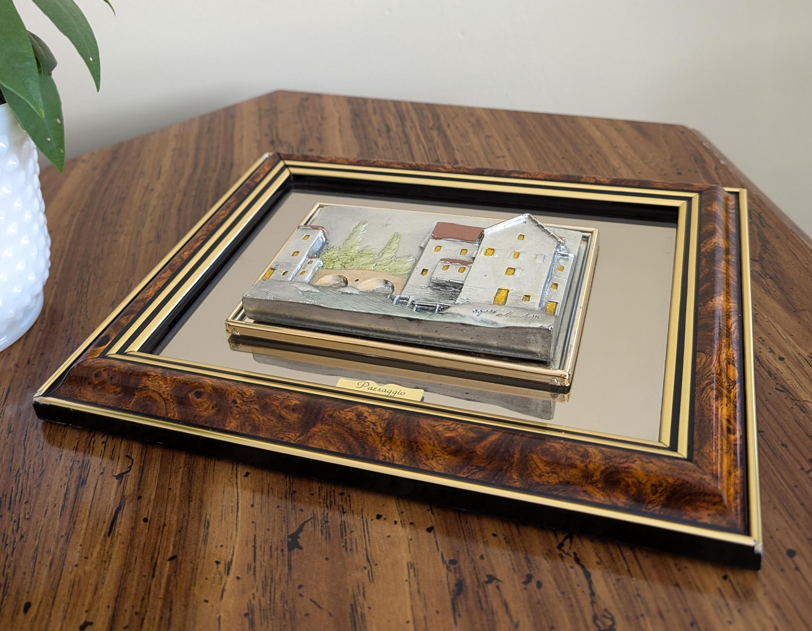 銀版画　イタリア製　　Silver art made in Italy panther_large__87717.