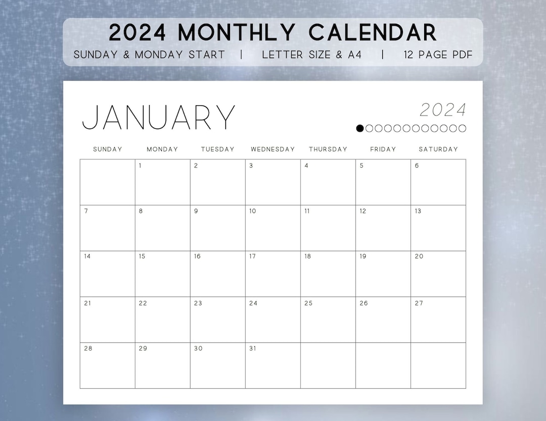 2024-monthly-calendar-printable-sunday-or-monday-start-simple-black-and