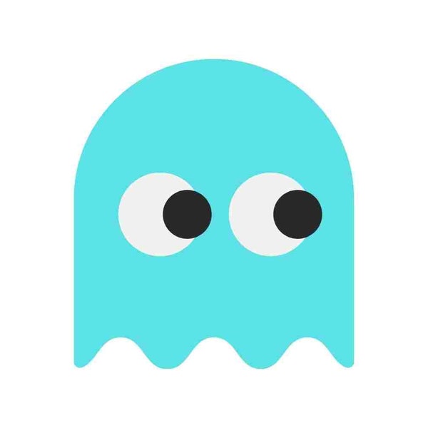 Pac Man Ghost Eyes Svg - Etsy