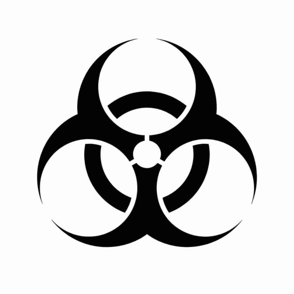 Biohazard Symbol Etsy Biohazard Symbol Etsy