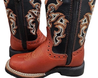 Genuine Leather Boots, Cowboy Boots, Kids Cowboy Boots, Western Boots, Party Boots, Embroidered Boots, Kids Square Toe, Boots shedron