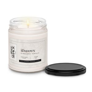 The Sundown – Cinnamon Vanilla Scented Candle | Warm, Cozy & Sweet Aromatherapy