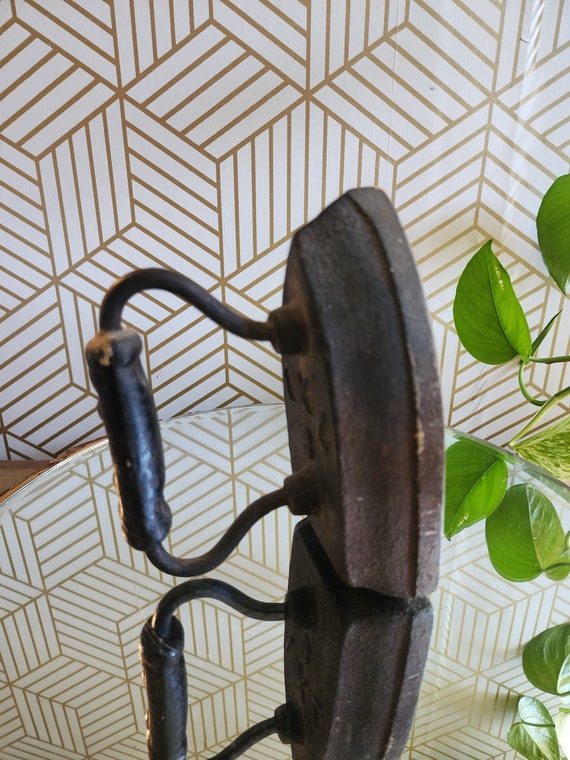 Antique Ironing Iron #8- Bookends - Doorstop