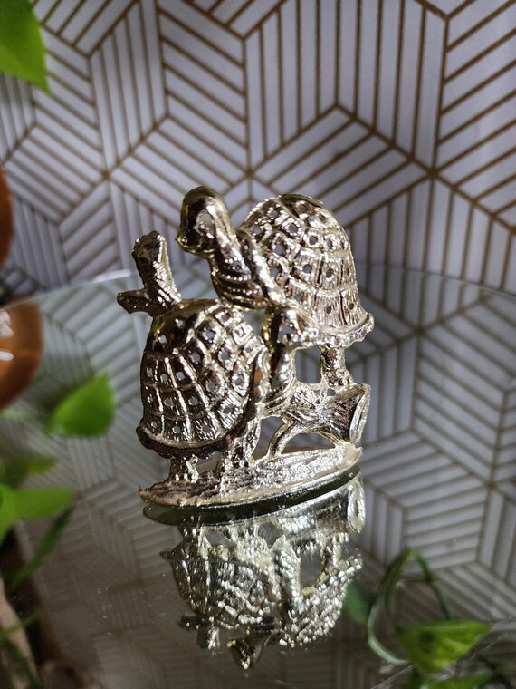 Vintage 1970’s Torino Turtle Earring Holder 3"