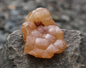 94 g Small Washington Yellow Carnelian Botryoidal Agate - Home Decor Gift, Rock Gift, Rock Collector Gift, Display Rock