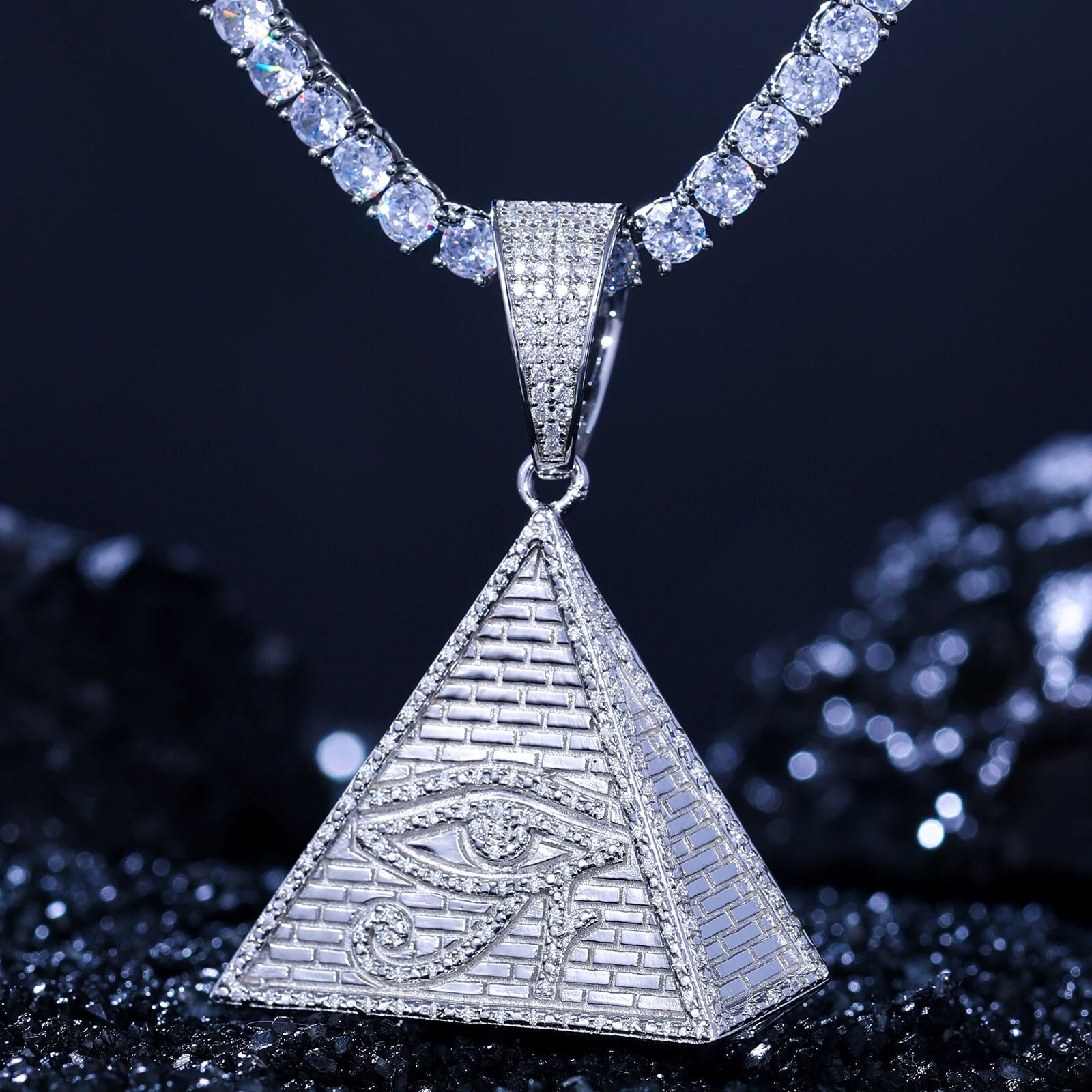 Pyramid pendant store
