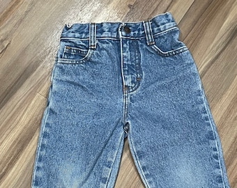3T Vintage 90er Jahre Jordache Denim Baumwolle Jeans Mädchen Blau Leichte Waschung USA Made