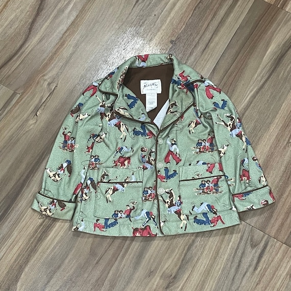 Vintage Nick and Nora Boys Toddler Sleepwear Pajamas Kurt