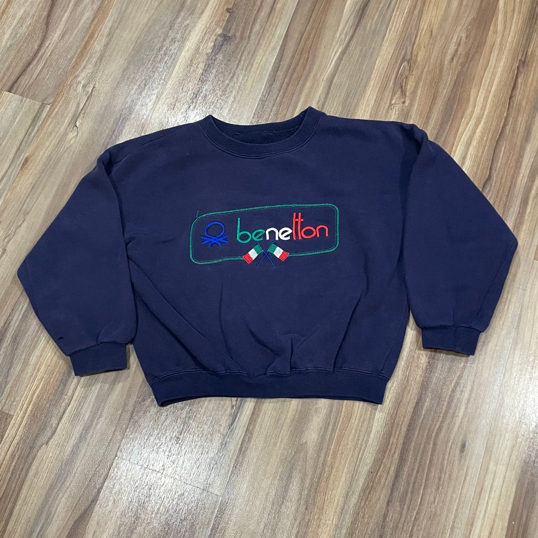 【KOOLOSET】Vintage Benetton Washed Half Tee il_1080xN.5250064615_i1ap.jpg
