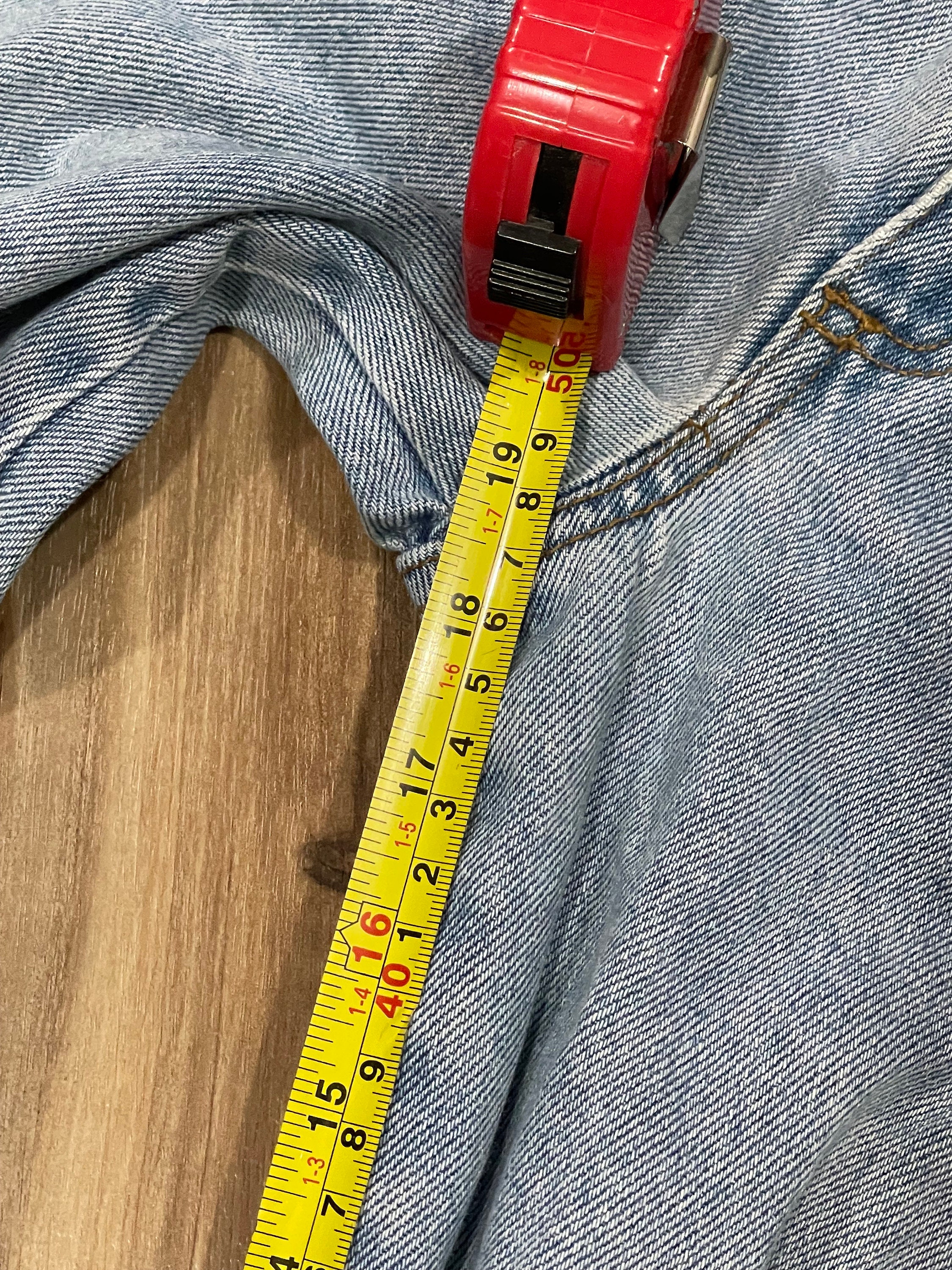 Sz 6Y Vintage 90s Kids Guess Denim Cotton Jeans Medium Wash Blue