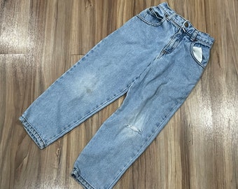 Sz 6Y Vintage 90s Kids Guess Denim Cotton Jeans Medium Wash Blue