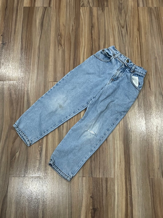 kids vintage GUESS パンツ 12M Sz 6Y Vintage 90s Kids Guess Denim Cotton Jeans Medium Wash Blue