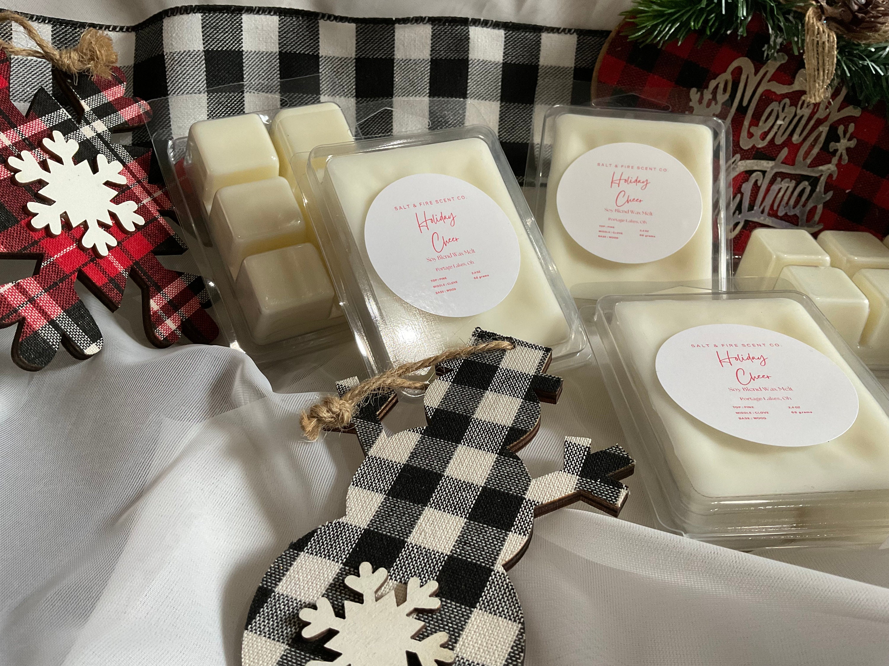 Christmas Joy Scented Wax Melts  Festive Fragrance for Holiday Cheer –  Uplift Your Mood Scents