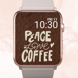 Sfondo Apple Watch Caffè, Sfondo Apple Watch Amante del Caffè, Caffè, Sfondo Apple Watch Caffè, Quadrante Apple Watch Caffè Amore Caffè