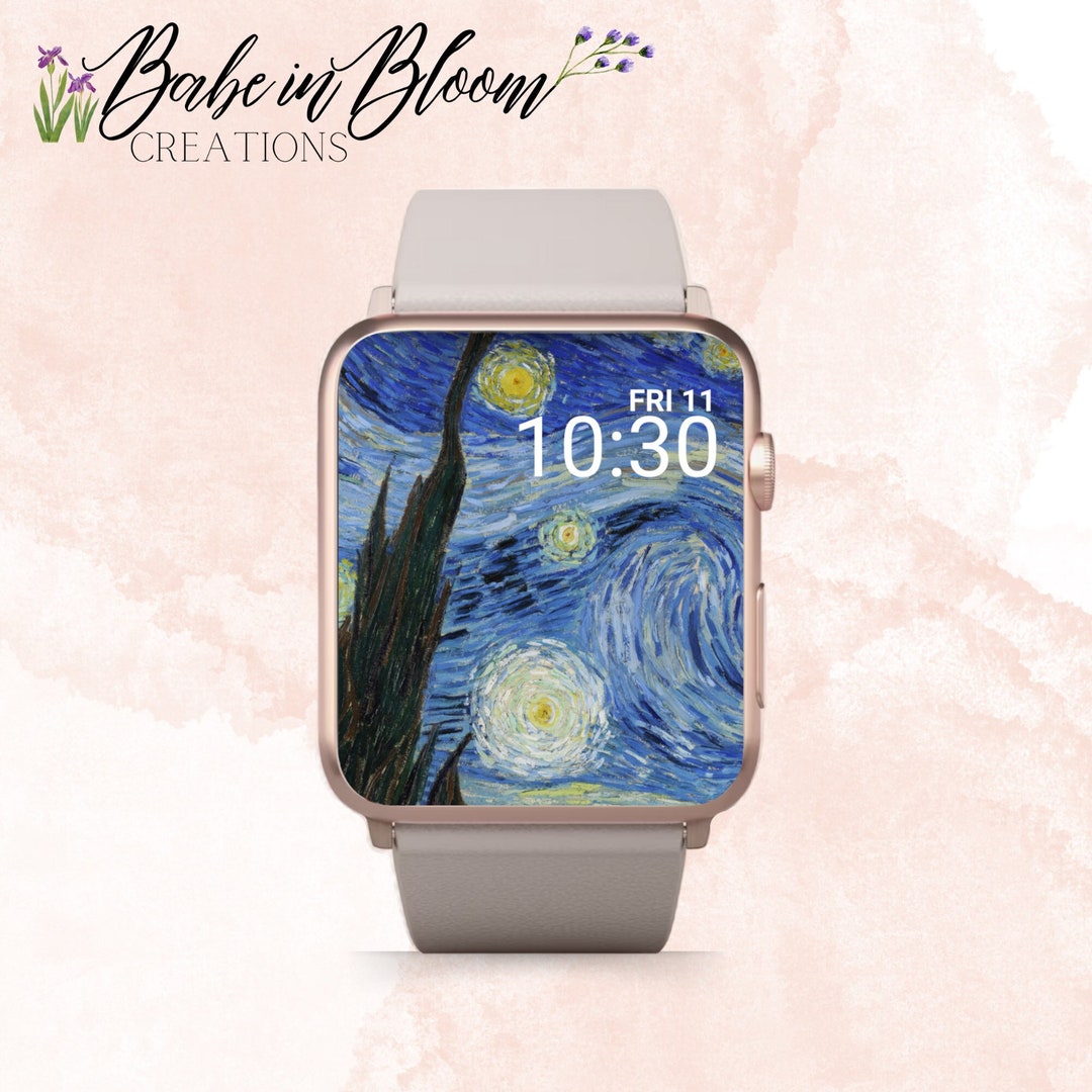 Starry Night Apple Watch Wallpaper, Starry Night Apple Watch Face
