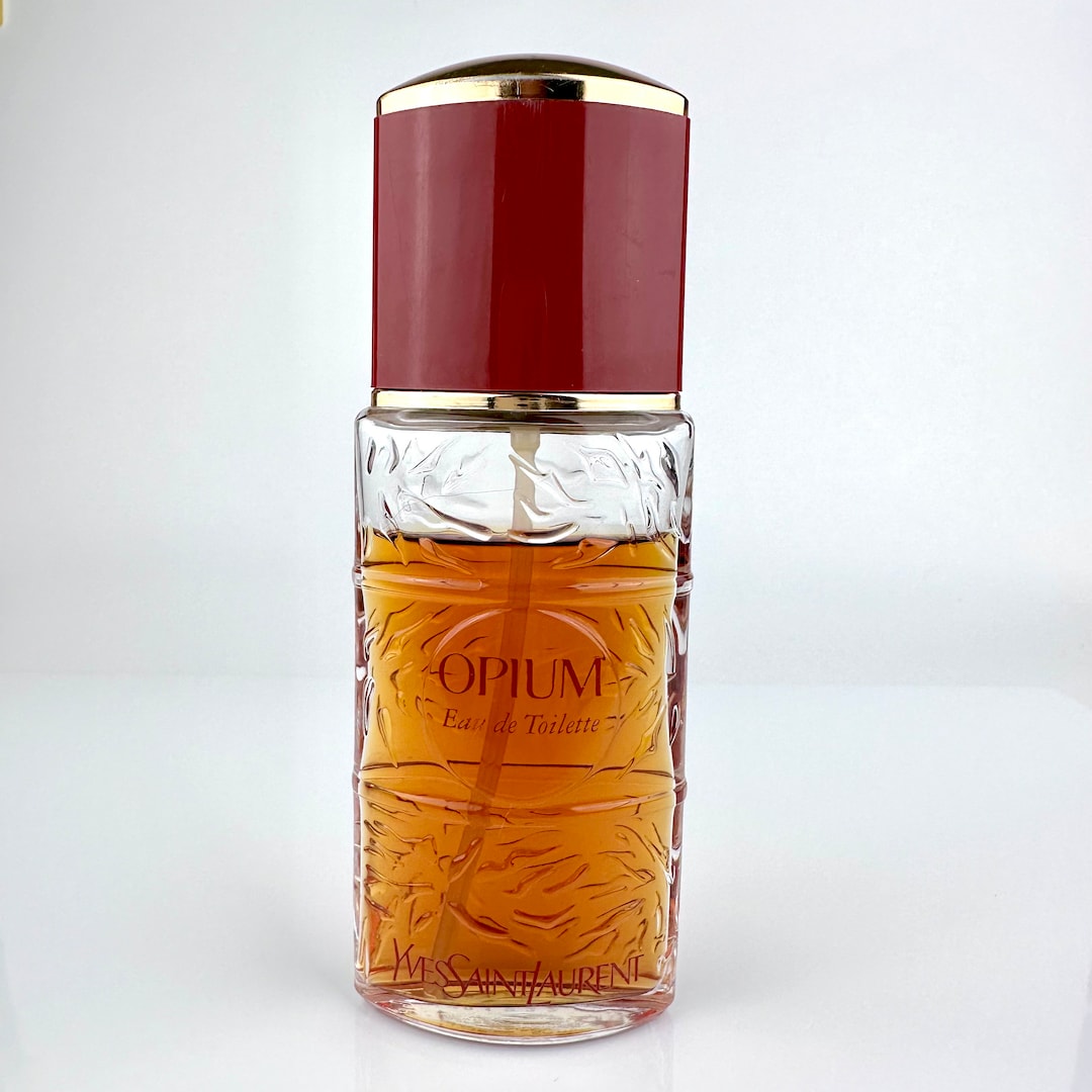 CAVAREE Yves Saint Laurent OPIUM Vintage 80s Eau De Toilette Paris