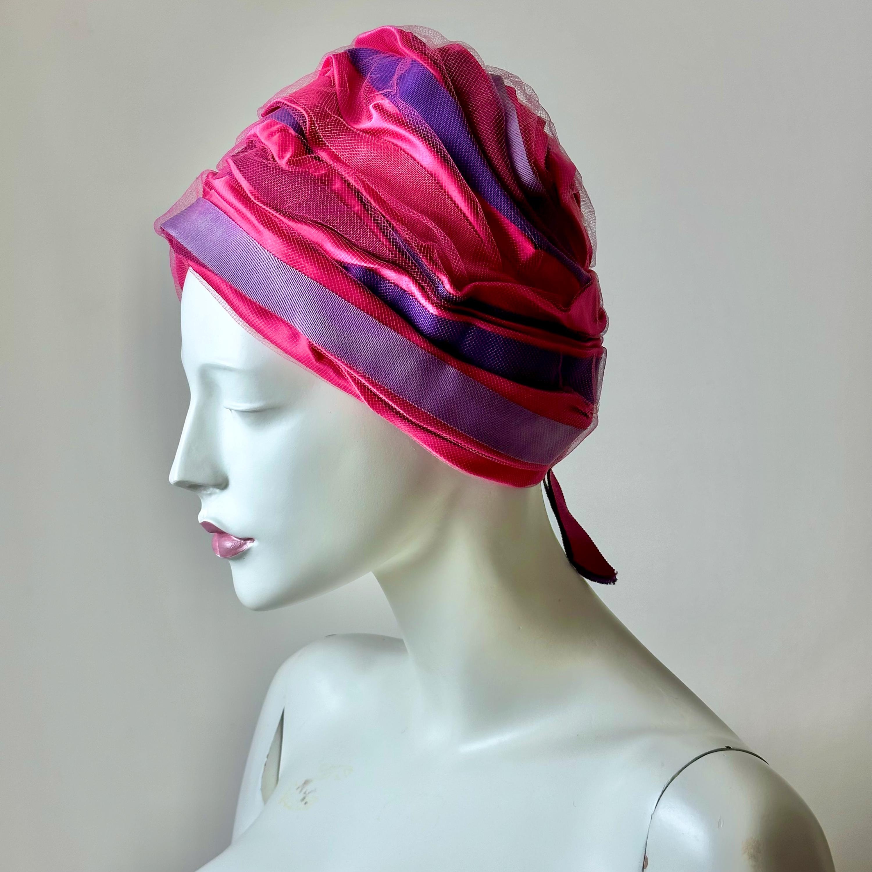 CAVAREE Christian Dior Chapeaux Paris New York Vintage 60s Hat