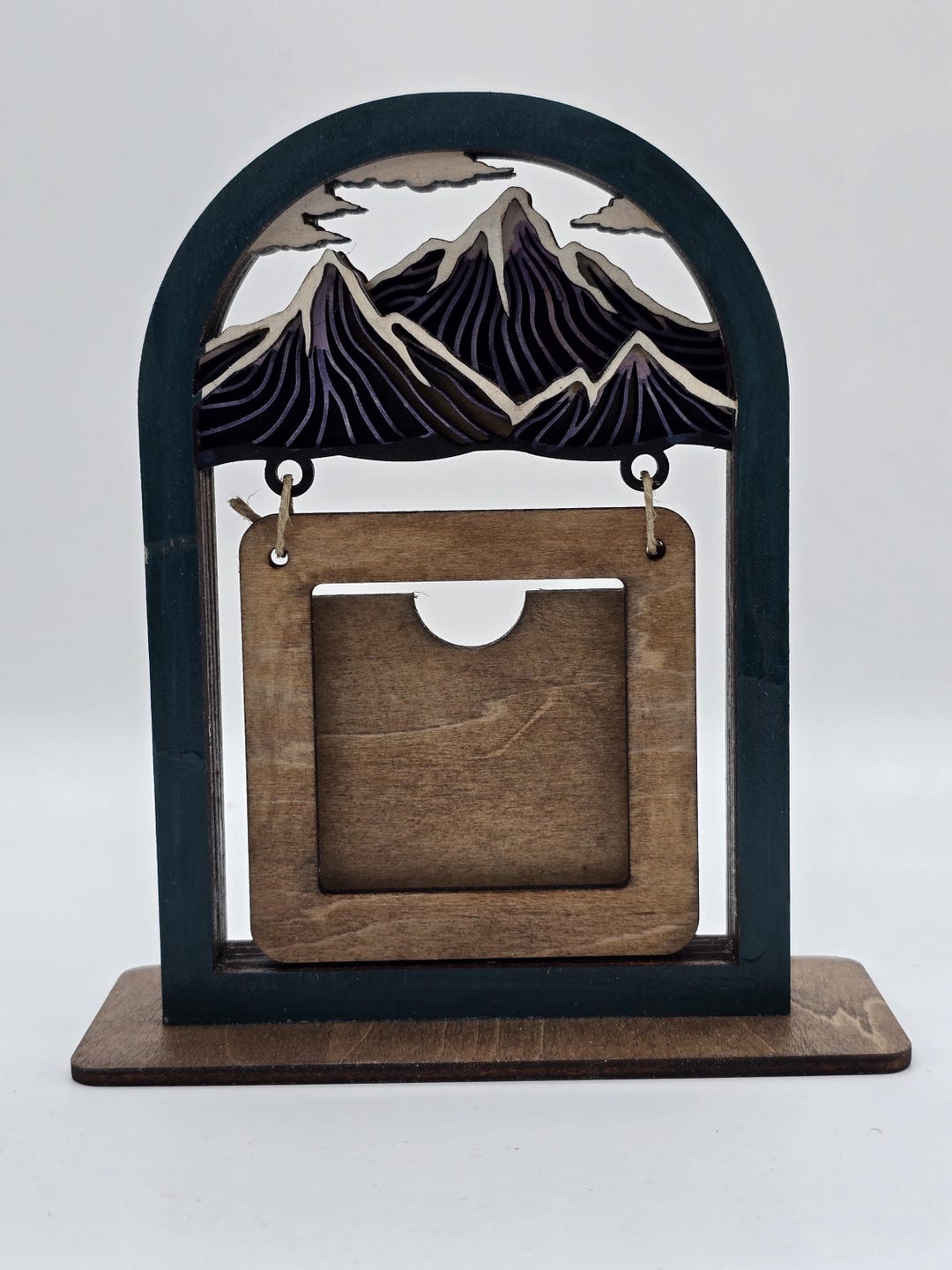 Handcrafted Arched Hanging Picture Frame - Etsy
