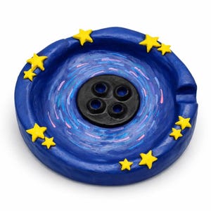 Coraline Ashtray Handmade Clay image 1