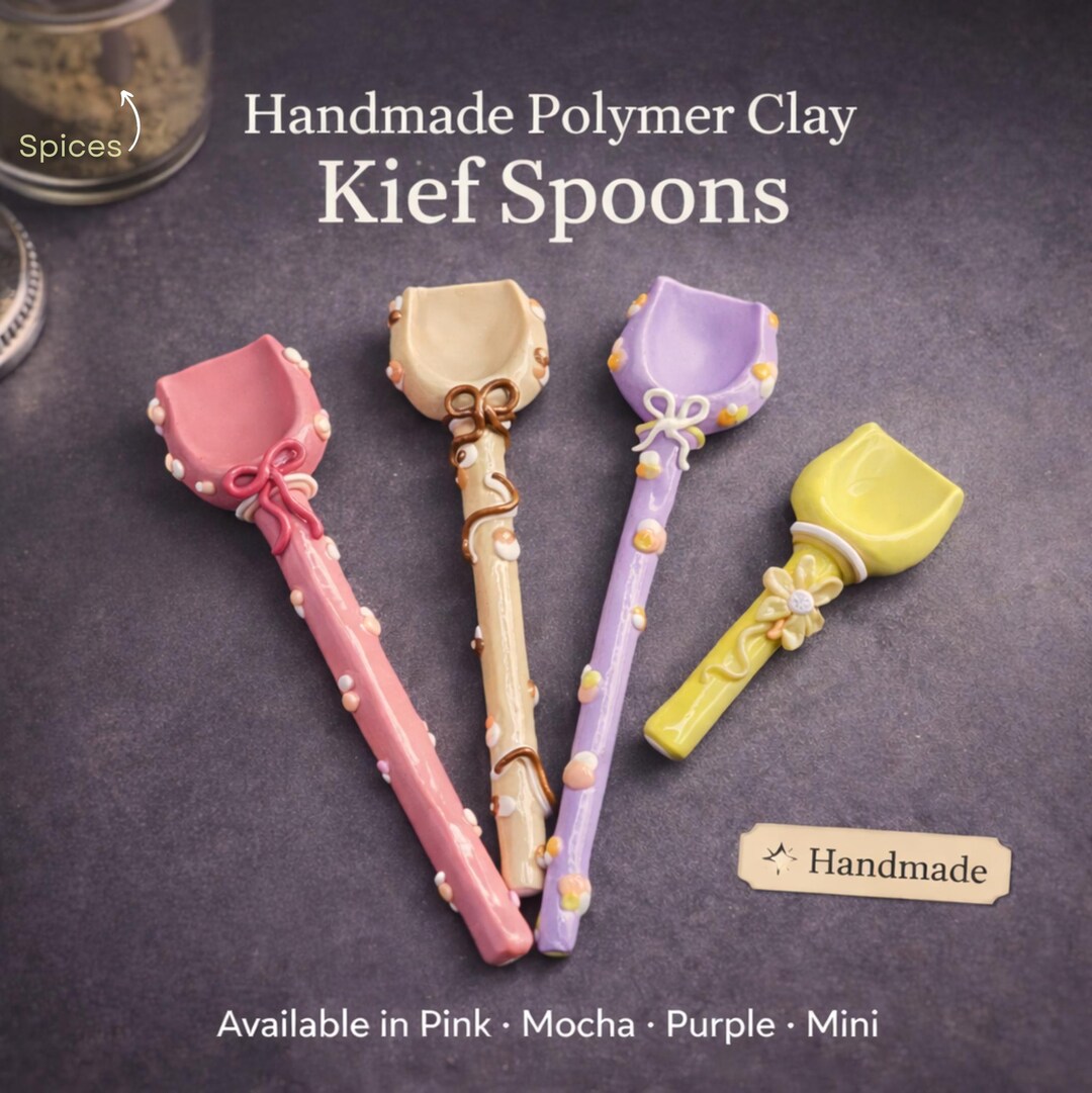 Pollen Kief Keef, Herb Scoop, Hand Made Herb Tool Scoop, Scraper Shovel ...