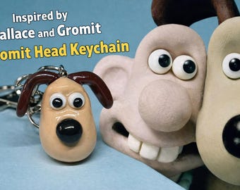 Gromit Keychain from Wallace & Gromit