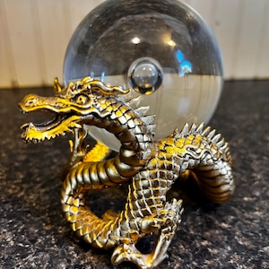 アンティークGlen Patrick クリスタル　ボール型 Franklin Mint Crystal Ball - Etsy