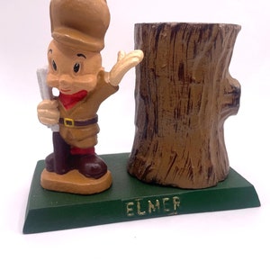 Elmer Fudd Cast Iron Coin Bank - Discontinued Cancelled Character - Penny Bank - Vintage Remake - Reproduction Antique - Collectible Gift