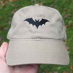 Scary Bat Halloween Hat - Halloween Embroidered Dad Hat