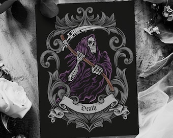 Death Art Print | Four Horsemen of the Apocalypse, Gothic Occult Decor