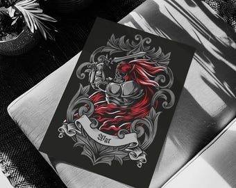 War Art Print: Gothic Four Horsemen of the Apocalypse