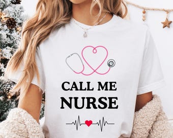 Camisetas divertidas de enfermera, regalo para la escuela de enfermería, camiseta de enfermera recién graduada, camiseta de estudiante de enfermería, camiseta de enfermera registrada