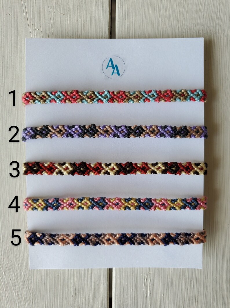 Aztec Friendship Bracelet, Trendy Macrame, Boho Bracelet, Tribal ...