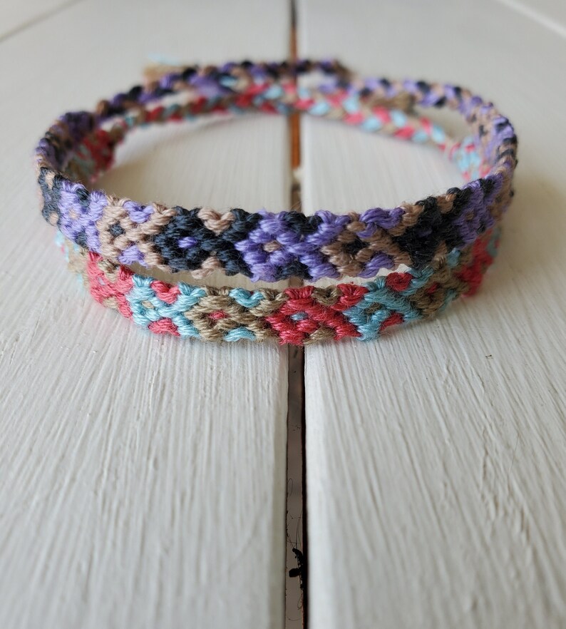 Aztec Friendship Bracelet, Trendy Macrame, Boho Bracelet, Tribal ...