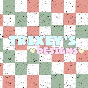 Christmas checkered seamless file