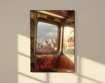 NYC Subway Graffiti Wall Art #2 | Street Photography