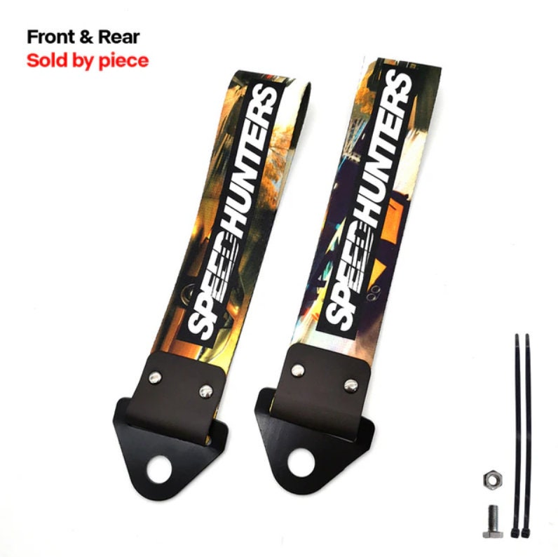 Custom JDM Style Tow Straps With Universal Bolt Etsy UK