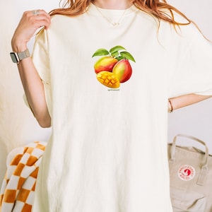 Mango T-Shirt ~ Mango Tee, , Fruit Shirt, Food Shirt, , Summer Shirt, ,  Shirt