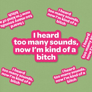 Funny Overstimulated Vinyl Sticker, Sarcastic Mental Health Decal image 4