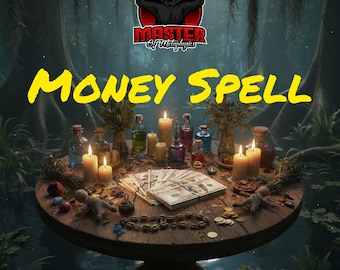 Money Spell, Abundance Manifestation, Wealth Attraction, Financial Luck (Digital Download)