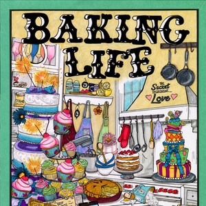 Baking Life Custom Print