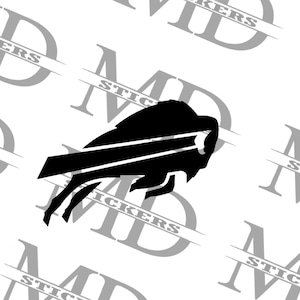 BUFFALO BILLS Vinyloverdrukplaatjesticker gamer auto vrachtwagen raam laptop mobiele telefoon beker Meerdere kleuren en maten