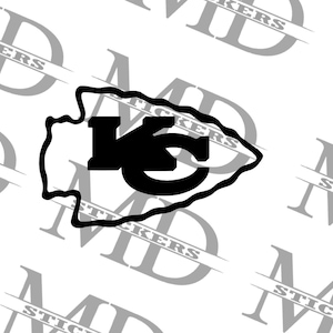Kansas City Chiefs Vinyl Decal Sticker gamer car truck window laptop cellphone tumbler Multiple Colors & Sizes