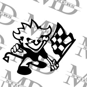 RACING Vinyl Decal Sticker gamer car truck window laptop cellphone tumbler Multiple Colors & Sizes
