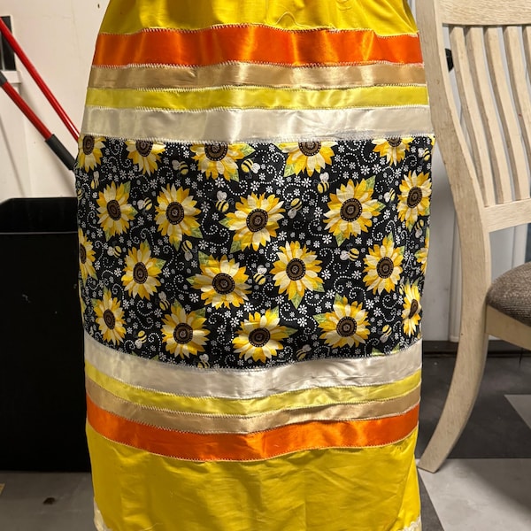 Sunflower Ribbon Skirt