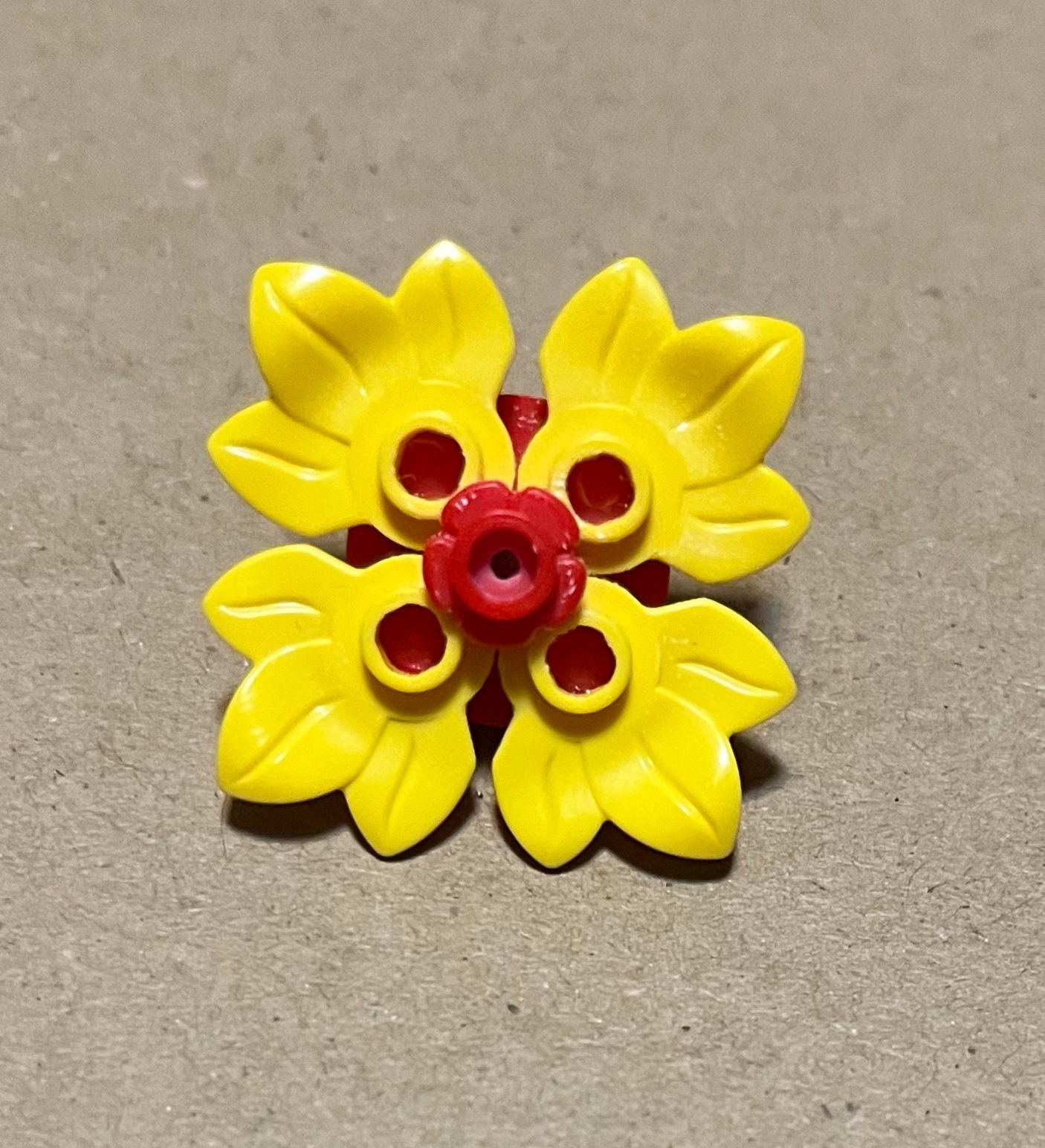 Lego Floral Lapel Pin (chrysanthemum) - Etsy