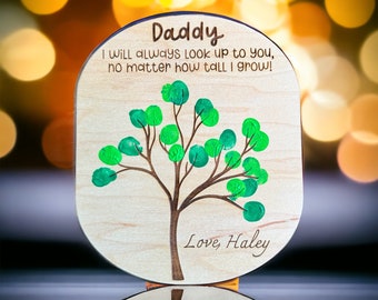 Large Father's Day Magnet, maple wood, gifts for him FREE SHIPPING