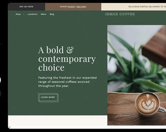 Foodie Roast – Tema Shopify para cafés, cafeterias e marcas de alimentos locais