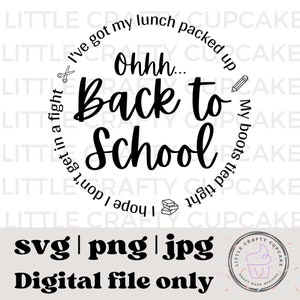Back to School SVG | Funny B2S SVG