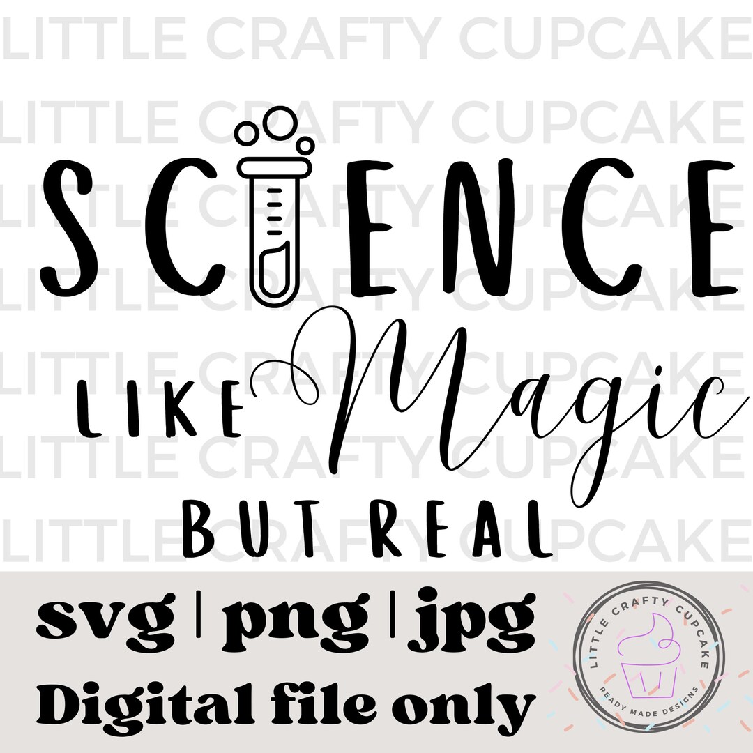 Science Humor Svg Science Magic SVG: Funny Teacher Design (digital Download) - Etsy