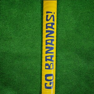 Go Bananas Monkey Wiffle Ball Bat - Yellow and Navy image 2